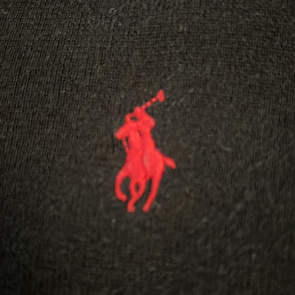 Large Black Polo by Ralph Lauren Sweater Vest - Picture 3 of 3